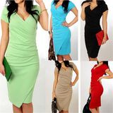 2015 Western Style Elegant Slim Fitting Fashion Lady Office Dress
