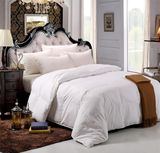 233tc Down Proof Fabric and 75% Grey Duck Down Comforter