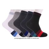 Custom Striped Cotton Women Breathable Bamboo Fiber Socks