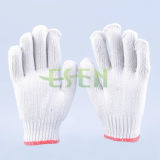 White Cotton Knitted Gloves, Cotton Gloves