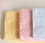 100% Bamboo Fiber Baby Face Washcloth Promitiom Towel