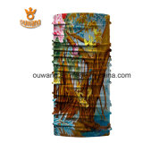 Seamless Tube Printed Custom Multifunctional Polyester Stretch Bandanas