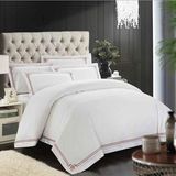 Hotel Cotton White Bedding Set