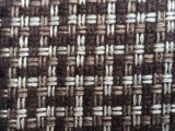 Hot Selling 1.6USD/M Polyester Fabric Grid Design Sofa Fabric (S001)