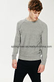Fit Cotton Grey Pullover Knit Sweater for Men