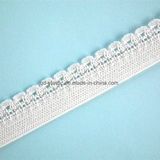 11mm Picot Solid Dyed Single Color Nylon Spandex Neckline Lace Edge