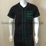 High Quality Custom Embroidery Logo Baseball Jersey