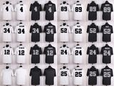 Oakland Biletnikoff Carr Cooper Jackson Mack Stabler Woodson Football Jerseys