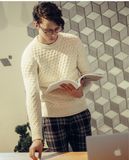 ODM Fashion Garment Pure Colour Man Sweater Pullover