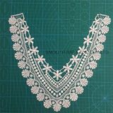 Fashion Embroidery White Textile Garment Cotton Lace Fabric Ribbon Collar