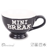 22oz Jumbo Soup Mug with English Text with Customer Design
