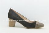 Fashion Office Comfort Low Heel Women Leather Shoes