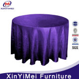 Purple Jacquard Pattern Table Cloth for Wedding
