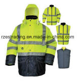 High Visibility Reflective Jackets, Reflective Jacket Safety Work Wear