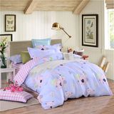 Printed Cotton Bedroom Bedding Duvet Cover Set