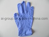 Disposable Purple Powder Free Nitrile Gloves for Beauty