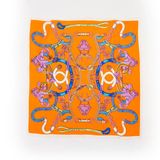 2017 Hot Sale Digital Printed Shawls Fashion Lady Silk Scarf