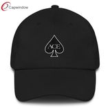 Fashion Custom Ace Embroidery Dad Hat Cotton Baseball Hat (65050099)