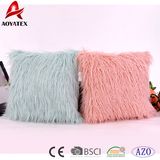100% Polyester Plush Fake Fur Wholesale Decorative Cushion