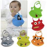 Wholesale Funny Design Silicon Rubber Baby Bibs