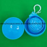 Keychain Ball Rain Poncho