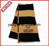 100% Acrylic Warmer Promotion Single Layer Knitted Scarf