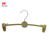 Gold Color Cheap Plastic Ladies Lingerie Clothes Hangers