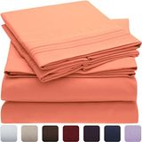 Embroidery Brushed Microfiber Bedding Sheets