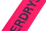 Water Proof Zipper with Printing Words Tape/Red Color /Rubber Zipper Puller/Top Quality