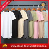 100% Cotton Fabric Women Knitted T-Shirt Made in China (ES3052522AMA)