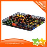 Children Amusement Trampoline Indoor Big Trampoline Park with Net