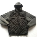 Hot Selling Diamond Quilting Black Men Jackets for Winter