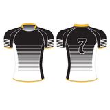 Stripe Rugby Jerseys Rugby Shirts with Individual Number