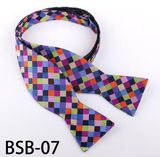 Men's Fashionable Silk /Polyester Self Bowtie (Bsb-07)