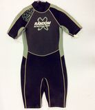 Short Neoprene Surfing Wetsuit with Nylon Fabric (HX15S125)