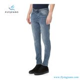 Ep4414 Popular Men Fading Whiskered Denim Jeans