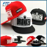 Hip Hop Brushed Cotton Twill Sandwich Embroidery Fashion Trucker Cap