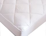 Quilted Water-Resistant Microfiber Mattress Cover