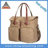 Zipper Men Canvas Travel Duffle Luggage Bag