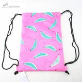 Colour Change Banana Print Swim Drawstring Bag