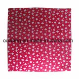 Latest Fashion Custom Printing Promotion Maple Leaves Square Scarf
