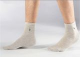 Anti-Bacterial and Anti-Odour Silver Fiber Cotton Socks for Men