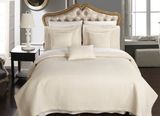Cheap Promotional Polyester Checkered Quilt for Hotel Bed (DPF10796)