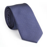 100% Silk Polyester Dots Floral Woven Necktie (NT-022)