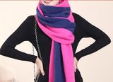 Cheap Solid Color Polyester Voile Fashion Lady Scarf/Scarves (K-27)