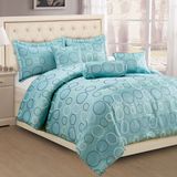 Yarn Dyed Jacquard Woven. 6 PC Bedding Sets