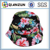 Custom Design Label Logo Popular Floral Bucket Cap
