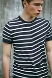 2016new Fashion Cotton Viscose Striped Men Sweater