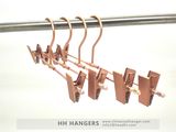 Rose Copper Gold Aluminium Trousers Skirt Metal Hanger