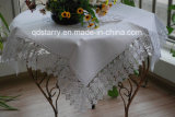 Lace 100% Polyester Table Cloth White Ivory Color St1503